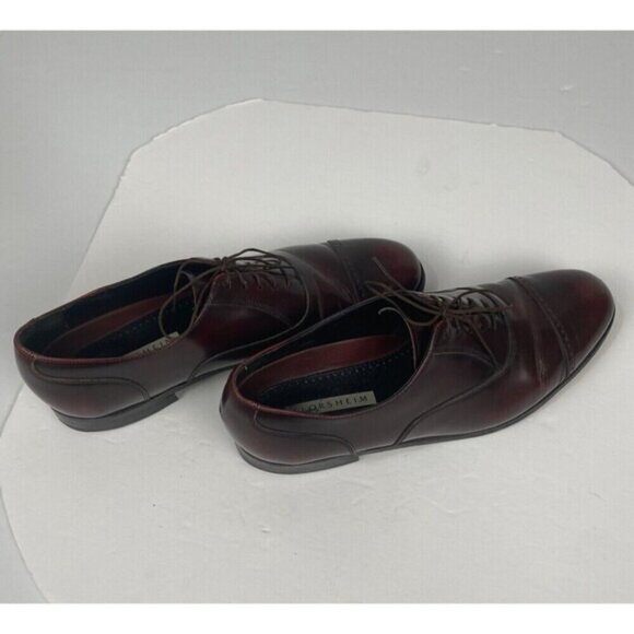 Florsheim 585531 Men’s US10.5 D Cordovan Leather Derby Shoes Made in India